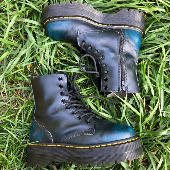 dr martens jadon vintage blue